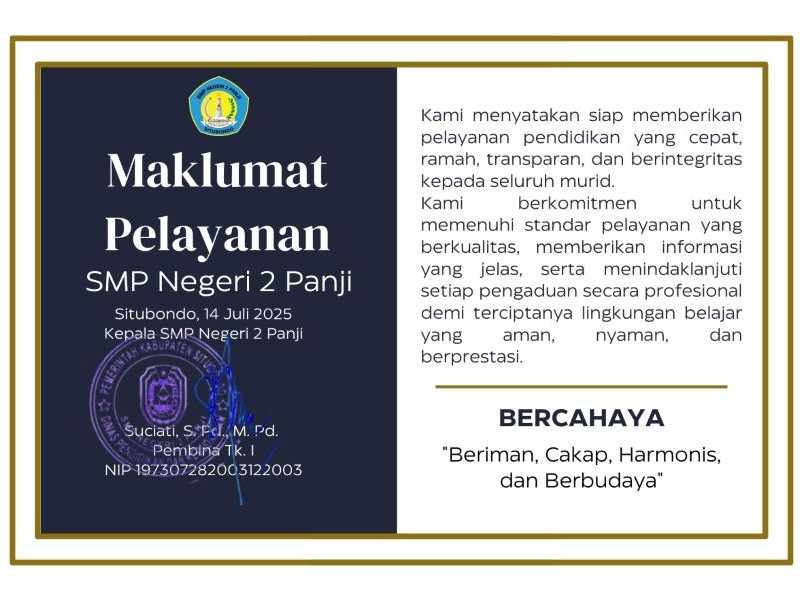 Maklumat Pelayanan